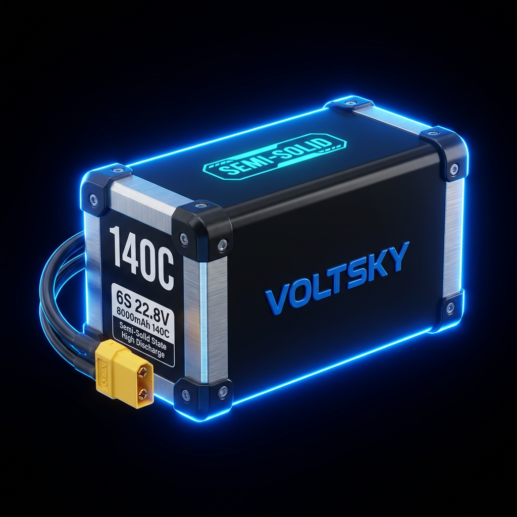 6S 22.8V 8000mAh 140C Semi-Solid State UAV Battery High Discharge — Voltsky Power
