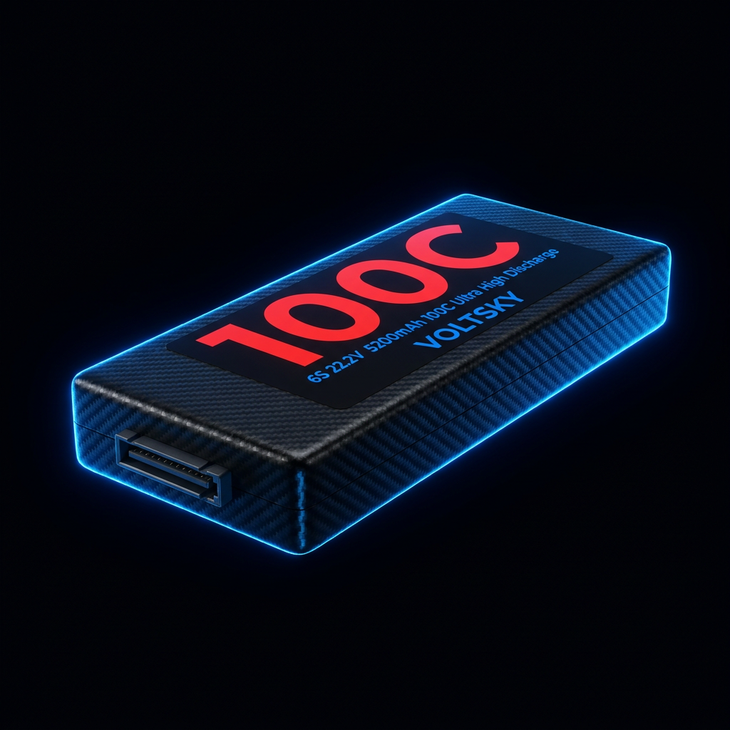 6S 22.2V 5200mAh 100C FPV UAV Battery Ultra High Discharge — Voltsky Power