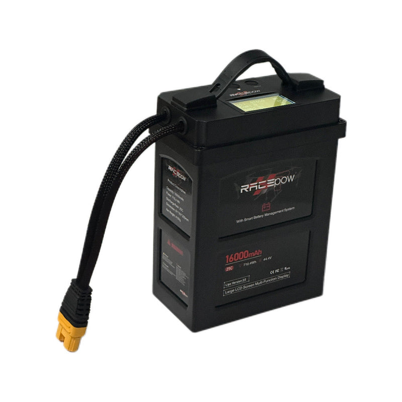 Voltsky 12S 44.4V 16000mAh 710.4Wh 25C LiPo Agricultural Drone Sprayer Battery – XT90-S (Anti-Spark)