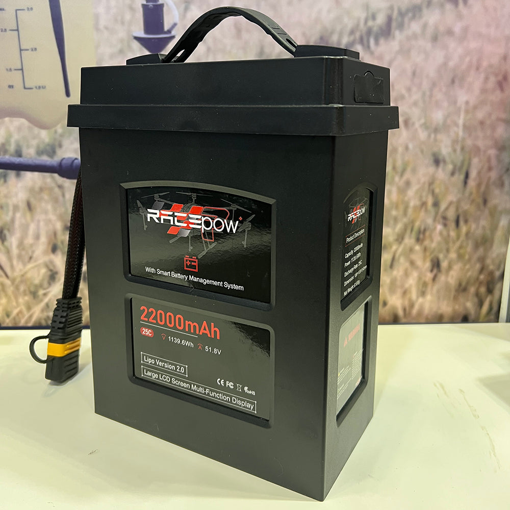 Voltsky 14S 51.8V 22000mAh 1139.6Wh 25C LiPo Agricultural Drone Sprayer Battery – XT90-S (Anti-Spark)