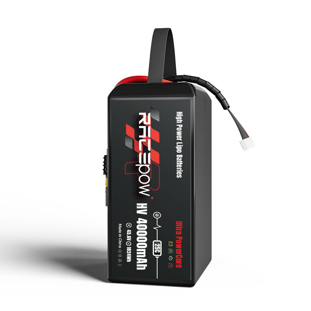 Voltsky 12S 45.6V 40000mAh 1824.0Wh 25C LiHV Agricultural Drone Sprayer Battery – AS150U / XT90-S