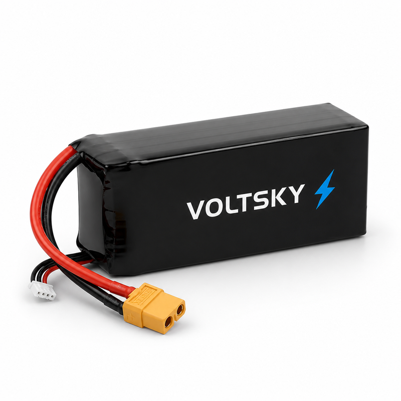Voltsky 6S 22.2V 10000mAh 70C/140C LiPo UAV Battery – XT60